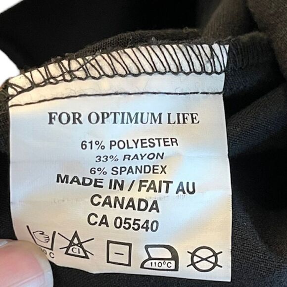 Sympli Collared Zip Front Black Jacket - Picture 6 of 6